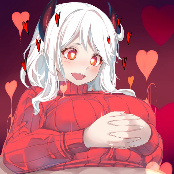 モデウスとおっぱいなかよし 