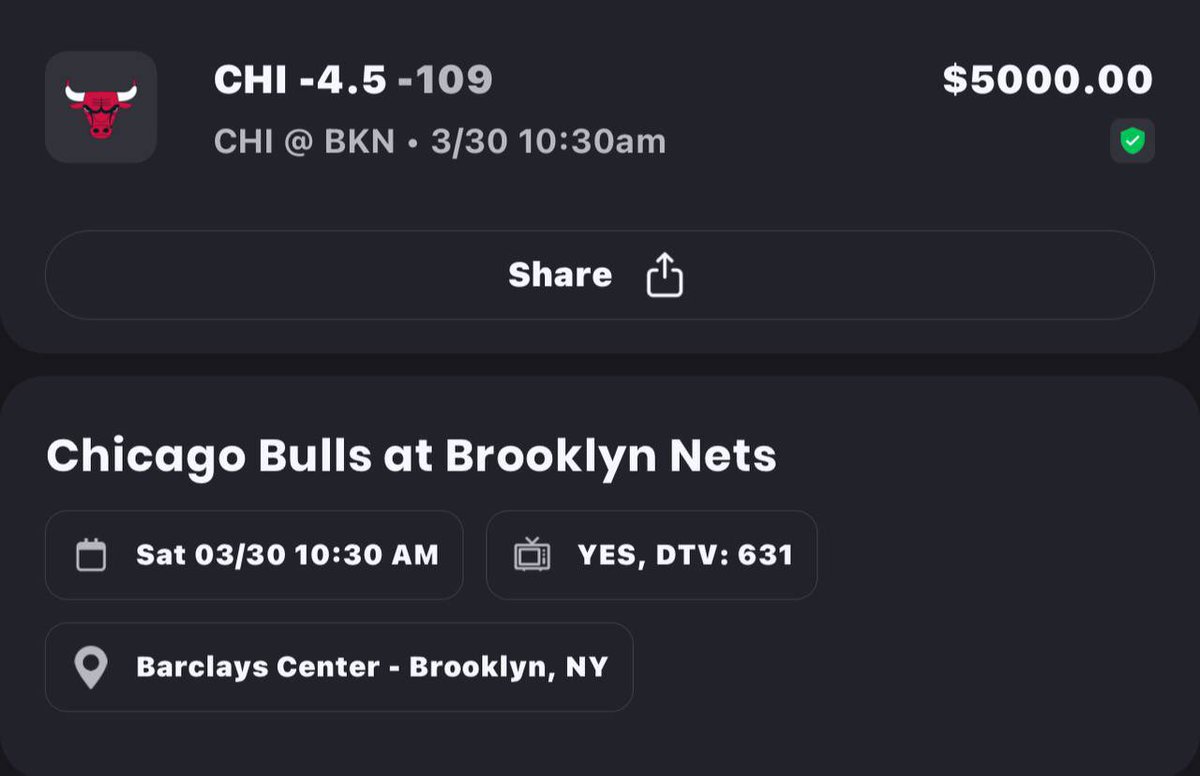 Good morning all 
🐳🐳💯💯🏧🏧

#BOTD 
#FREEBET

#NBA

🏀🏀🏀
Chicago 
-4.5 
Let’s cash again 
🏧🏧🏧

More picks 
<a href="/LateMailSC/">Late Mail Sports Capping 🏧</a> 
8 games posted today 
💯💯💯

#nbabets 
<a href="/NBAOfficial/">NBA Official</a> 
<a href="/NBA/">NBA</a> 
#prizepicklocks 
<a href="/BrooklynNets/">Brooklyn Nets</a> 
<a href="/DubClub_win/">DubClub</a> 
<a href="/ActionNetworkHQ/">Action Network</a> 
#DraftKings