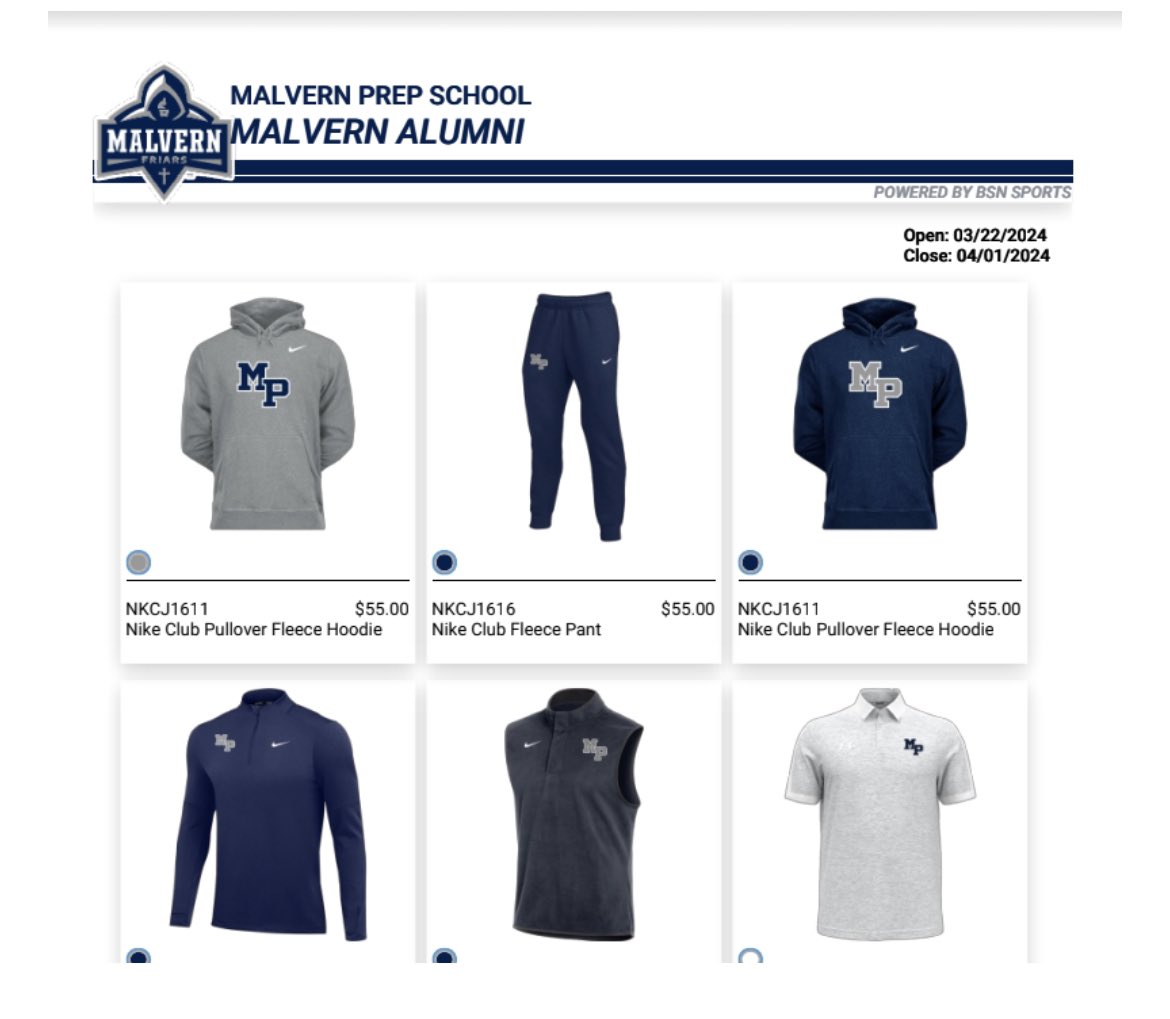 Grab some MP swag-Store closes on April 1st!! #bringthebookstoretoyou

bsnteamsports.com/shop/MPALUM24