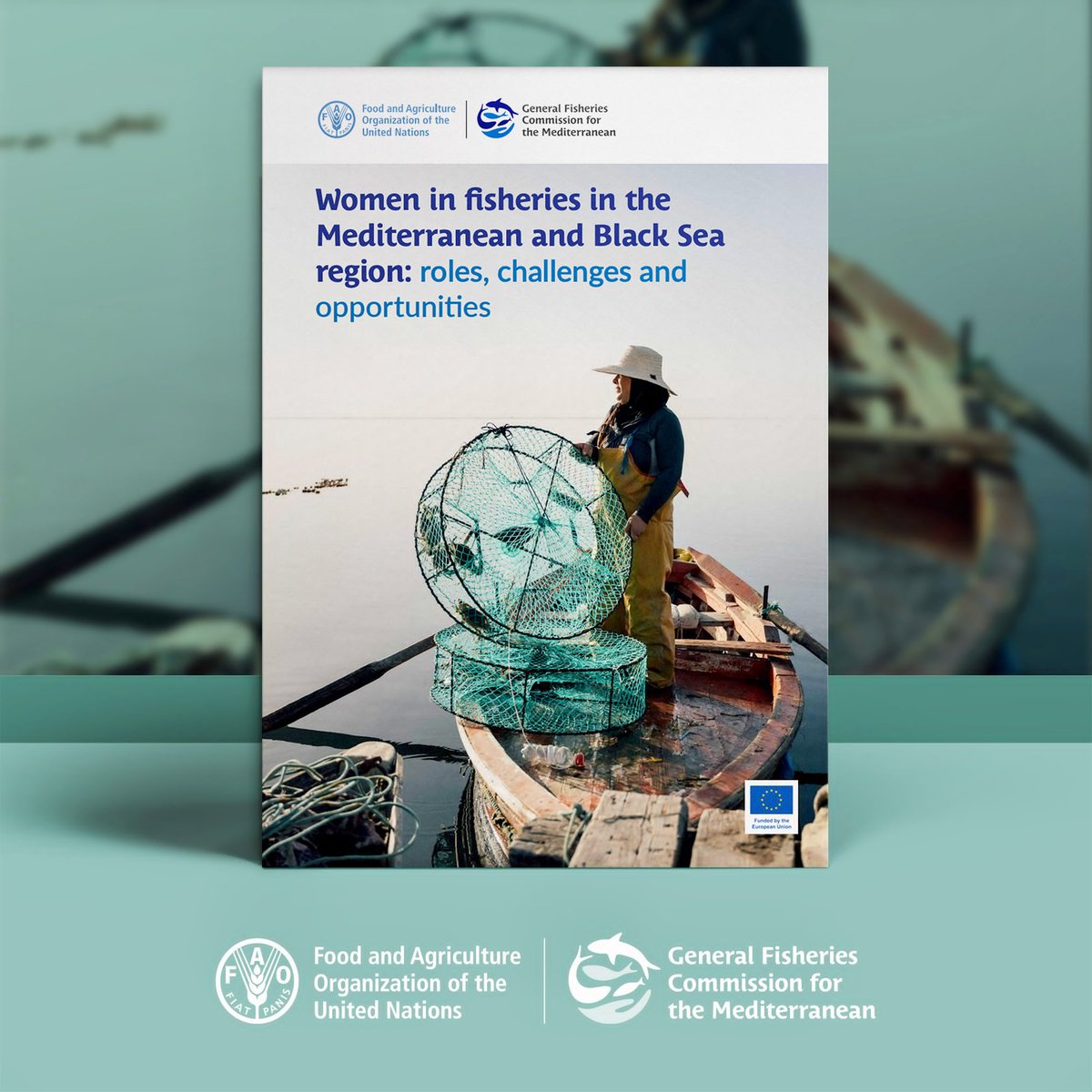Let's learn more on #WomenInFisheries!🎣 🇬🇪 Black Sea Young Ambassador @marikamakharad1, one of the interviewees representing #women in #fisheries, contributed to the latest @UN_FAO_GFCM publication, placing gender equity in fisheries at the forefront. 📚fao.org/documents/card…