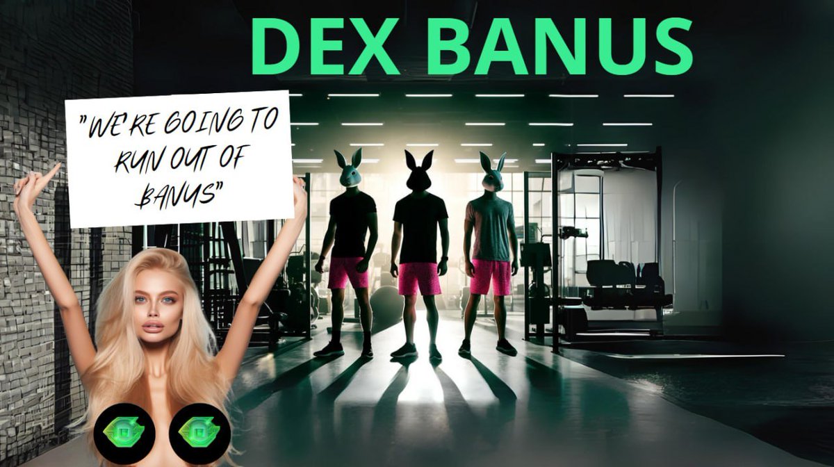 A reminder to everyone! There will be no BANUS! With weekly burnings, rarity approaches.

banus.finance/#/trade

#BanusDEX #Banus #DecentralizedFinance #DeFiRevolution #CryptoExchange #BlockchainTechnology #CryptoTrading #DigitalAssets #FinanceFuture