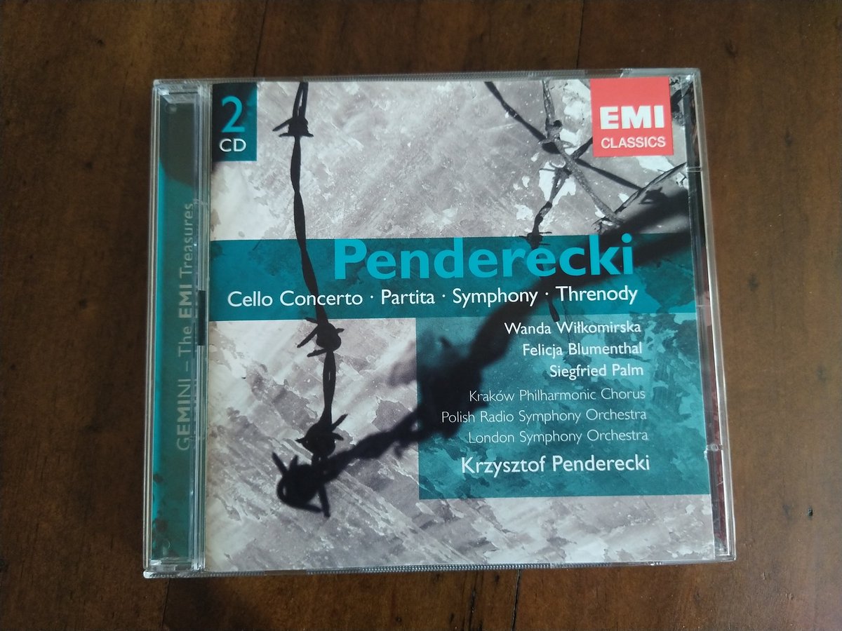 Also remembering another Polish composer, Krzysztof Penderecki, on the 4th anniversary of his passing. youtu.be/UtEP2u_auuM?si…
