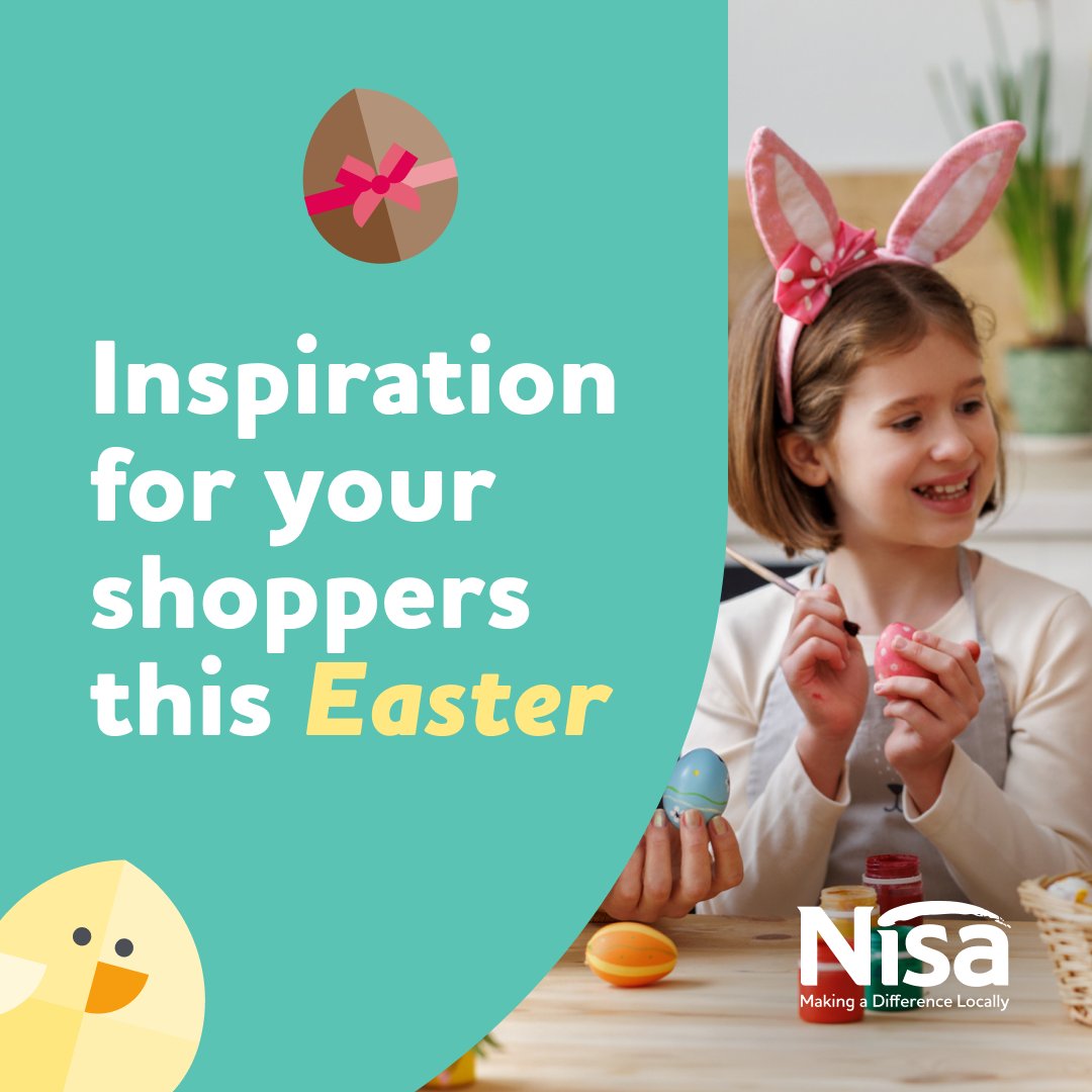 Shoppers will be getting ready for a cracking Easter weekend! We've got a huge range of deals and offers for you to share with them as well as our how-to guide on 10 Easter inspiring craft and activity ideas for families to celebrate together- spr.ly/6011XKYPW