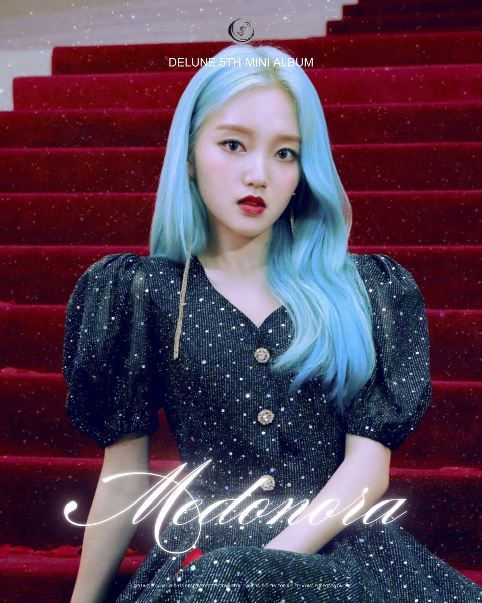 ️️
 ️️
 ️️
𝐃𝐄𝐋𝐔𝐍𝐄 𝟓𝐭𝐡 𝐌𝐢𝐧𝐢 𝐀𝐥𝐛𝐮𝐦
“𝐌𝐞𝐝𝐨𝐧𝐨𝐫𝐚”

𝙄𝙣𝙙𝙞𝙫𝙞𝙙𝙪𝙖𝙡 𝘾𝙤𝙣𝙘𝙚𝙥𝙩 𝙋𝙝𝙤𝙩𝙤 #𝟰
#DELUNE #5thMiniAlbum #Medonora #IndividualConceptPhoto
 ️️
 ️️
 ️️