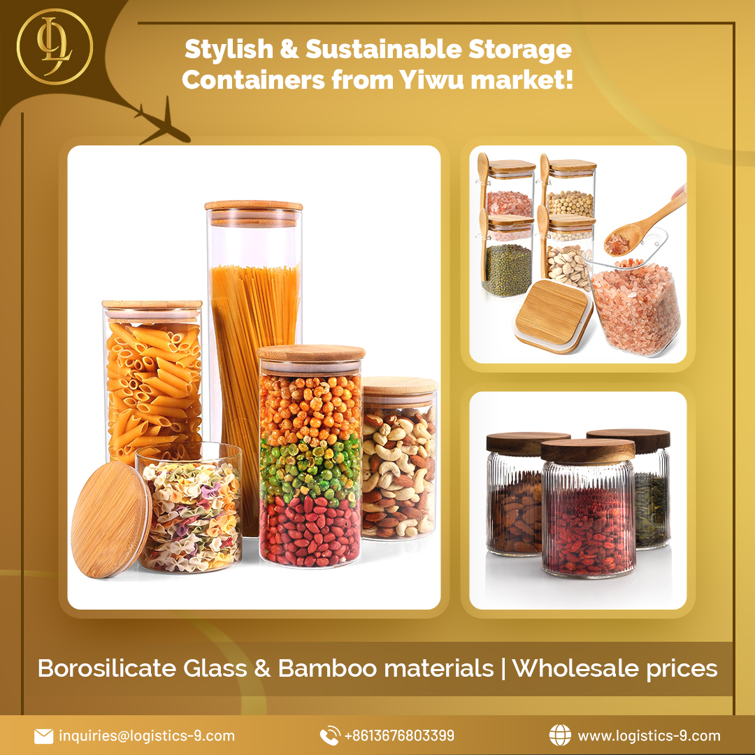 logistics_9's tweet image. DM to inquire or place your wholesale orders!

#logistics9 #glasscontainers #bamboocontainers #foodstorage #ecofriendly #zerowaste #kitchengoals #pantryorganization #kitchengadgets #foodprep
#wholesaleproducts #yiwumarket #chinaproducts #imports