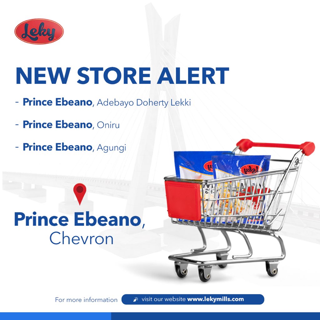 Hello Chevron Yam lovers,  we’re now in your Naigbourhood.

Save yourself kitchen time while enjoying your favorite yam meals conveniently.

#lekymills #lekyyam #yamlover #supermarketsinlekki #frozenfood #convenience #proudlynigerian