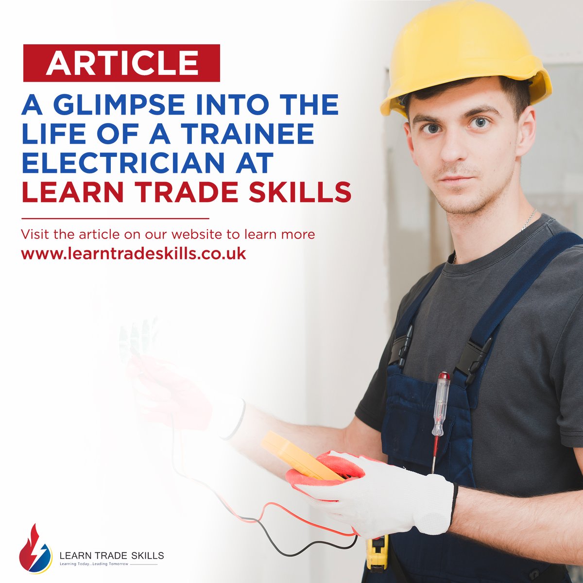 Ever wondered about the life of a trainee electrician at Learn Trade Skills? 📚

 Dive into their daily journey in our latest article available to view on our website 💡

#traineeelectrician #tutorial #trades #ukelectricians #electriciancourses #learningprograms