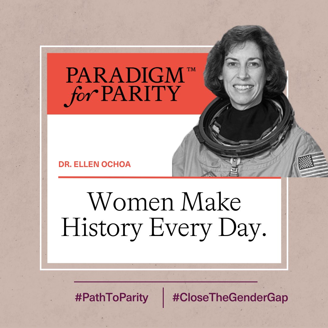 Recognizing Dr. Ellen Ochoa, who flew aboard the space shuttle Discovery and became the first Latina to go to space in 1993. Her inspirational journey includes a 30-year career with NASA and serving as Johnson Space Center’s first Hispanic director. #WomensHistoryMonth