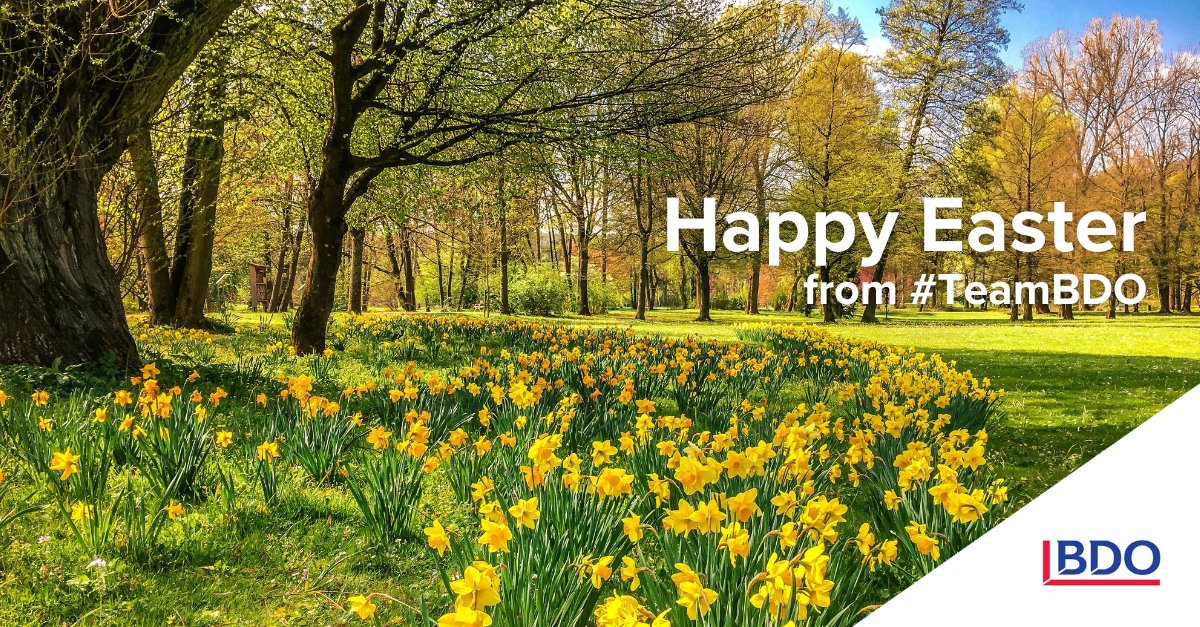 Wishing everyone a nice #Easter holiday break! We're out of the office on 1st and 2nd April.