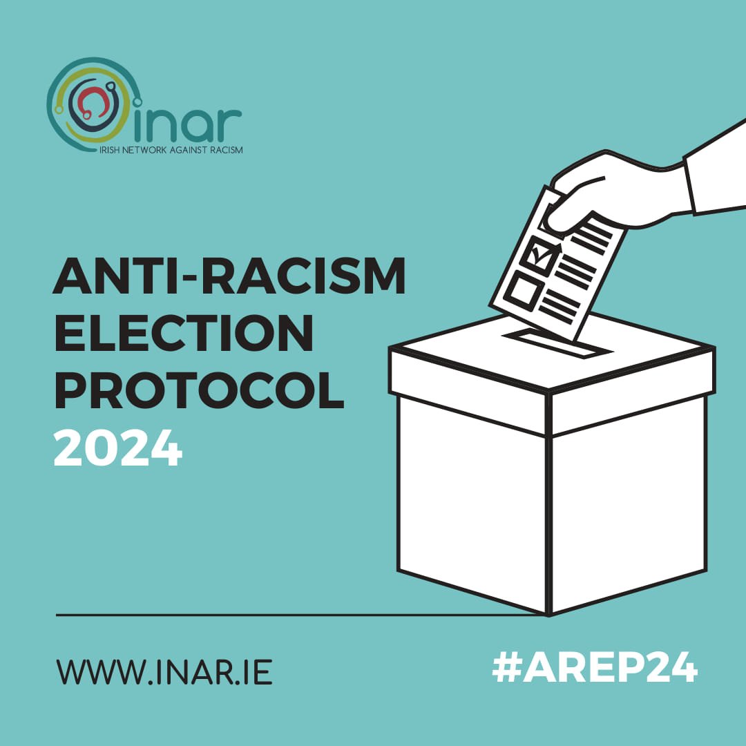 Bray For Love, Wickow Welcomes, Enniskerry Welcomes, African Irish Society of Wicklow, United Against Racism Wicklow and Wicklow Travellers Group are holding an official Wicklow launch of the <a href="/INARIreland/">INAR - Irish Network Against Racism</a> election protocol on 8th April #AREP24