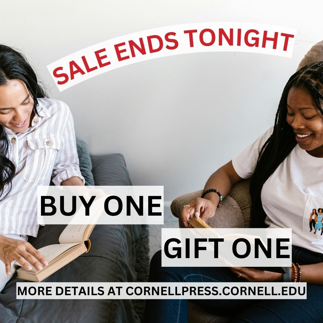 Don't miss out on our amazing book sale, #CUPBuyOneGiftOne! 🎁 When you purchase a book, we'll gift a copy of the same book to a recipient of your choice. Sale ends TONIGHT (11:59 pm ET). More details here: ow.ly/u6FO50R2BwB