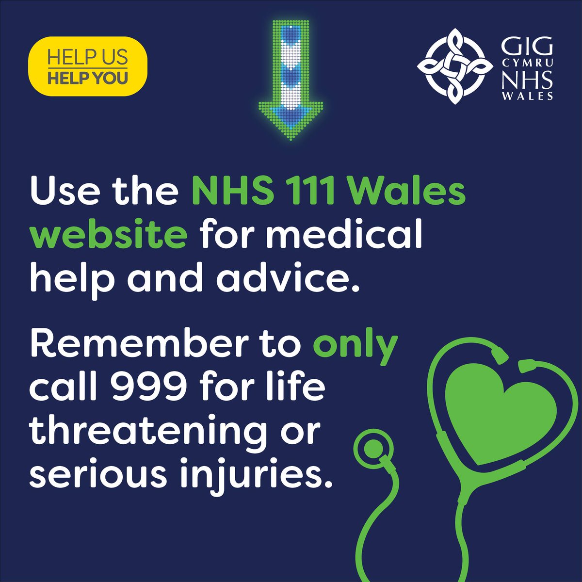 If you feel unwell and it’s not an emergency, the NHS 111 Wales website can help. Use NHS 111 Wales online to check your symptoms, access trusted healthcare advice, find your local pharmacy, minor injuries unit and other local services. 🔗 111.wales.nhs.uk
