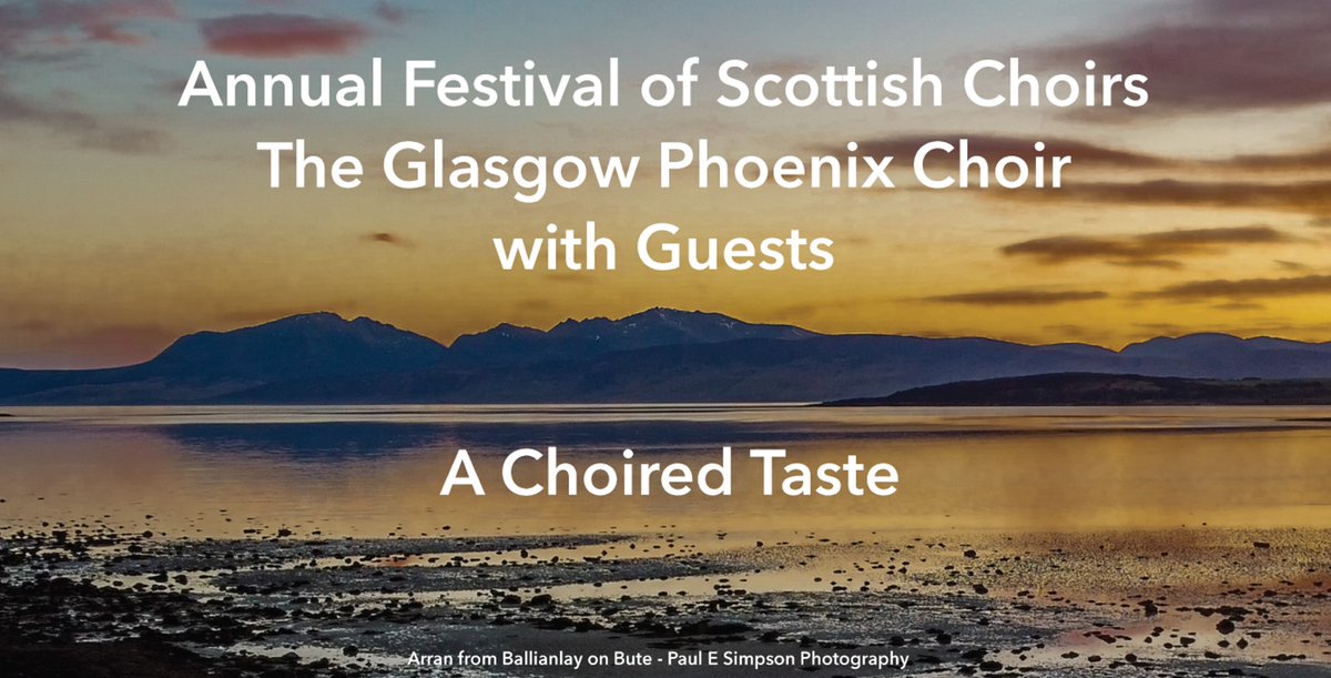 Join the Glasgow Phoenix Choir and guests as they celebrate some of the world’s most beautiful choral music. 📅 Saturday 20 April 2024 📍 Glasgow Royal Concert Hall, New Auditorium 🎟️ Book tickets at glasgowlife.org.uk/event/1/the-gl…