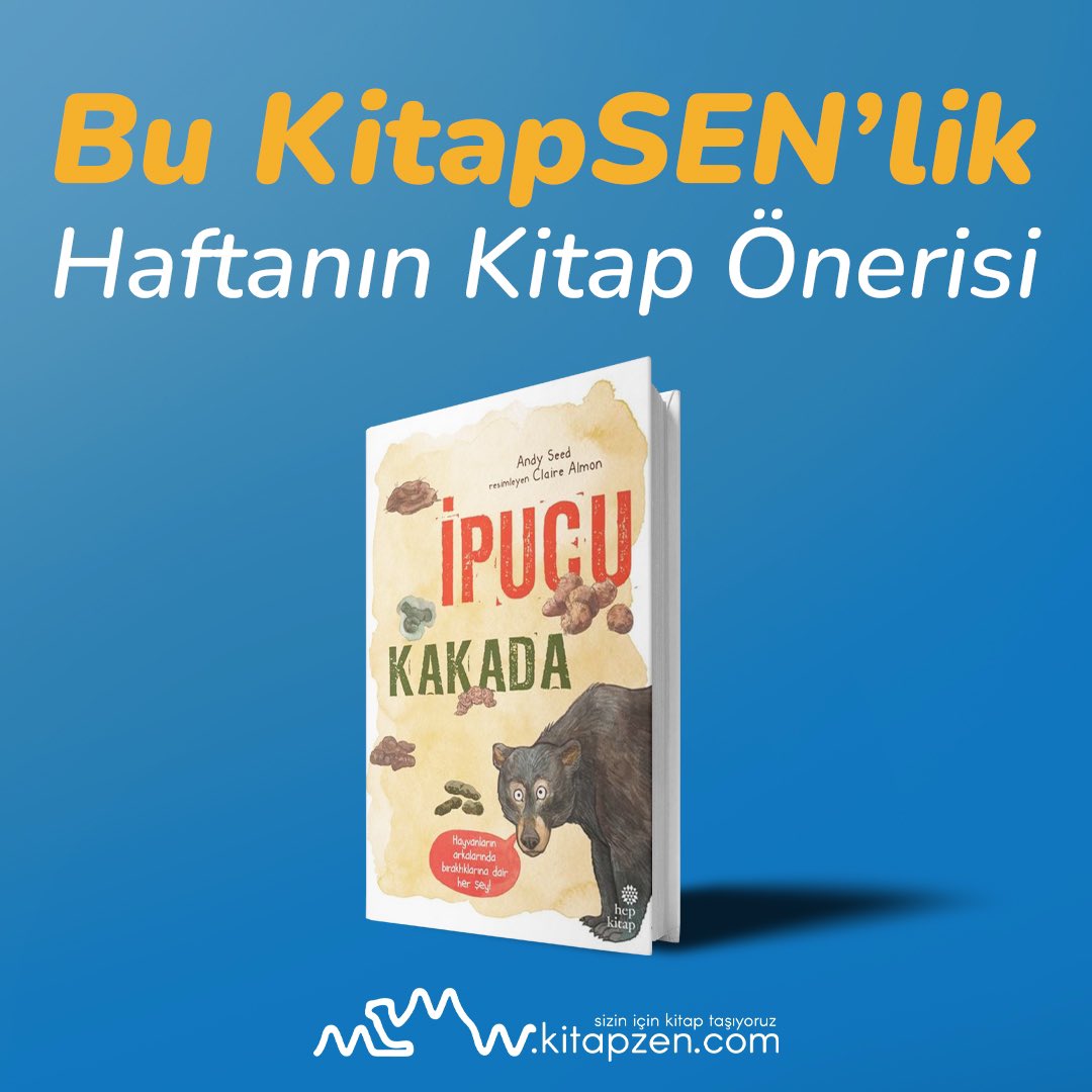 Kafası karışık minik okurlara bu haftalık tam senlik Kitapsen'lik önerimiz:  İpucu Kakada. İnsan anatomisine meraklı tüm yetişkinlere ve vücudunun nasıl çalıştığını merak eden tüm çocuklara. Keyifli okumalar dileriz.

kitapzen.com/andy-seed/ipuc…
