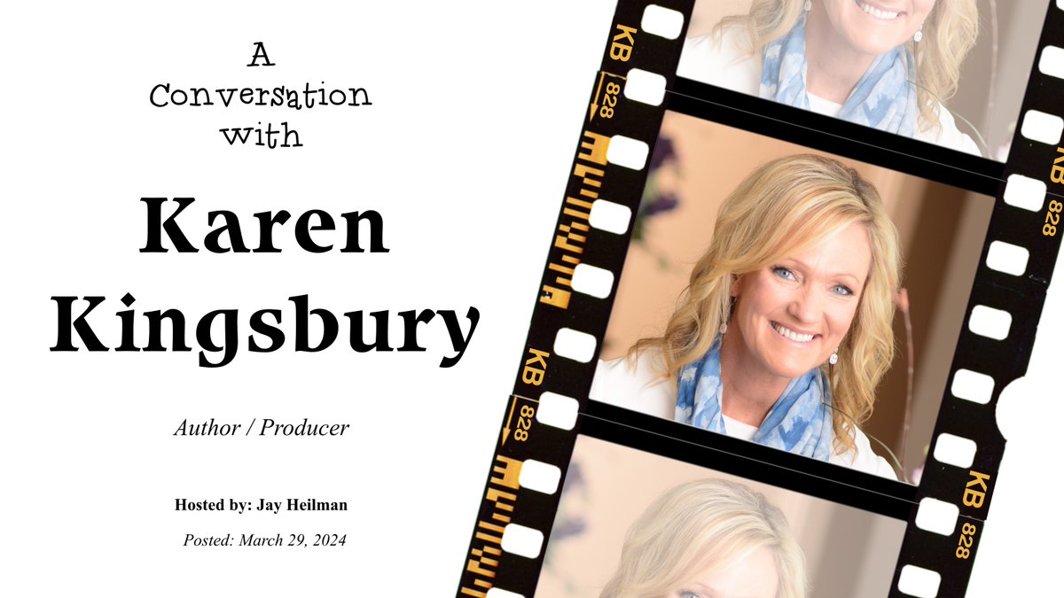 ::: NEW INTERVIEW ::: Jay chats with author @KarenKingsbury about the new @PrimeVideo series, The Baxters, and her upcoming film, Someone Like You. She also shares how she got her start and what legacy she hopes to leave behind one day. Watch NOW at youtu.be/t_uoQYgy9GE 📺