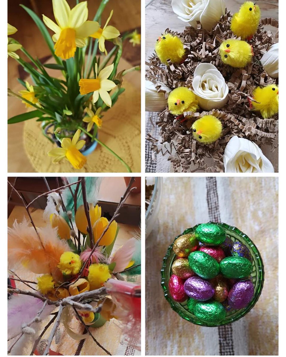 Värikästä pääsiäistä 🐣🧡💛🥳 #easter #yellow #chocolateeggs #taivalkoski