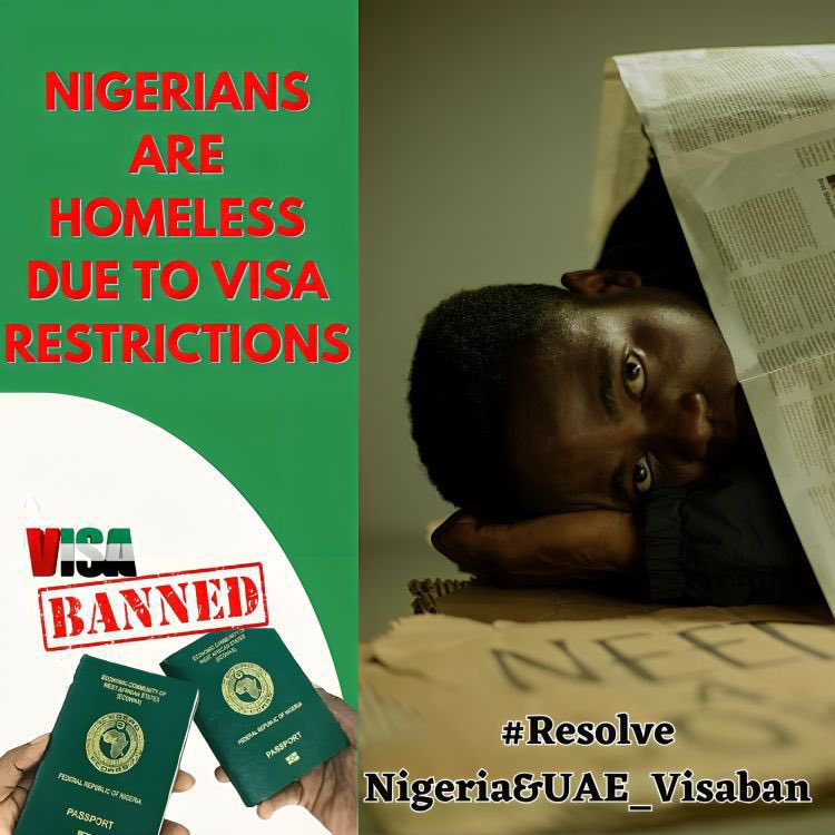 @officialABAT @BTOofficial @NGRSenate @SPNigeria @NGRPresident @nidcom_gov @NigeriaMFA 
#Nigeria 🇳🇬
#UAE 🇦🇪

Our issues:
#VisaBan 
#WorkPermitBan 
#PassportRenewal

Nigerian government pls help us