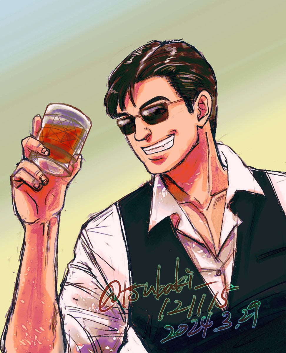 ブラックラグーンHSの張さんのあのお衣装がかっっこよすぎた……。これ何