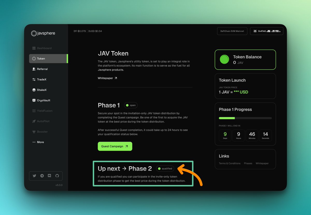 woodvault's tweet photo. @Javsphere $JAV Token - Is the next big thing because it has so much utility and brings us DeFi-ghter nice rewards!

Up next ⏩ Phase 2 qualified ⚡️
#Javsphere #JAVToken #WowWowWow
@Javsphere https://t.co/JYzd4PcHpP