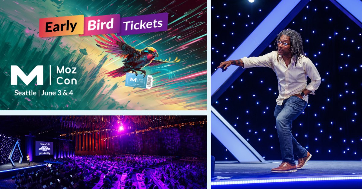 Mozcon early bird pricing is still in effect until Friday. Looking forward to seeing you there.