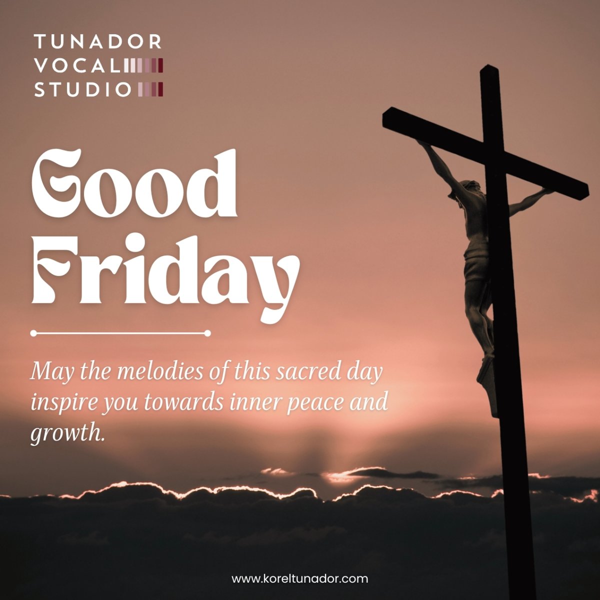 koreltunador's tweet image. Embrace the beauty of your voice this Good Friday with Korel Tunador, your guide to vocal excellence. 🎶✨ #GoodFriday #VocalCoach #SingWithSoul #KorelTunador