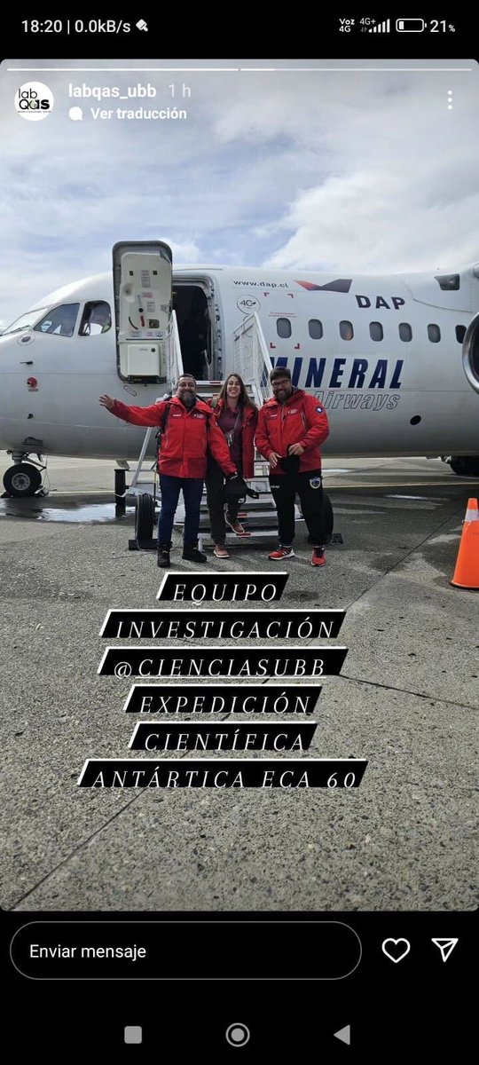 @Whitney_Lab and @LoesgenLab team member @femontesanto went to Antarctica with our Chilean colleagues - read about her trip to Antarctica and goal to study microbiomes and marine natural products! whitney.ufl.edu/articles/antar…