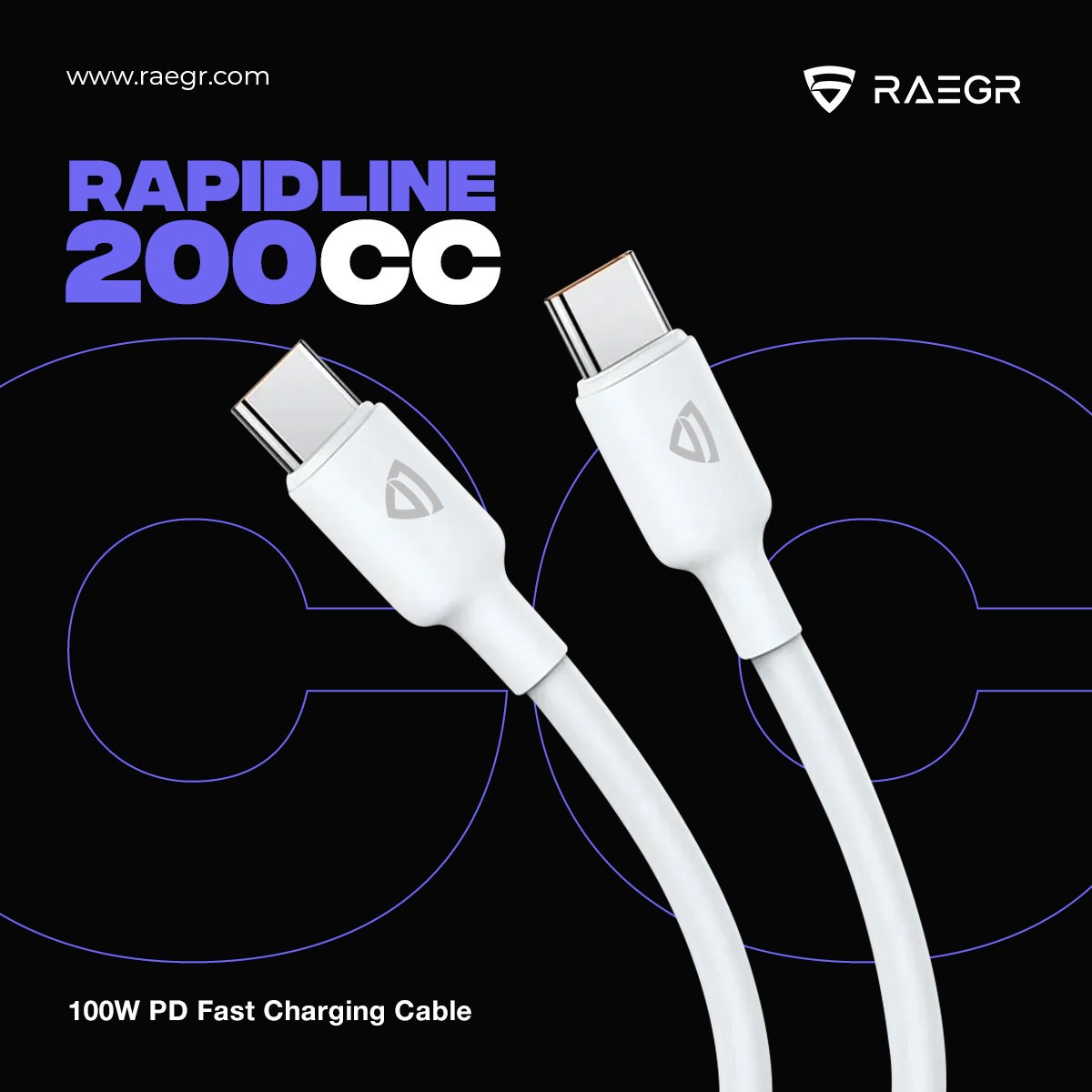 Tangle-free, strong, and resistant to external damage, the REAGR RapidLine 200CC USB Type C-C Cable is everything you’d ever want in a cable. 

Buy Now!
Raegr:postly.app/3SKu
Tekkitake:postly.app/3SKv
Amazon:postly.app/3SKw

#RAEGR #RapidLine #FastCharge