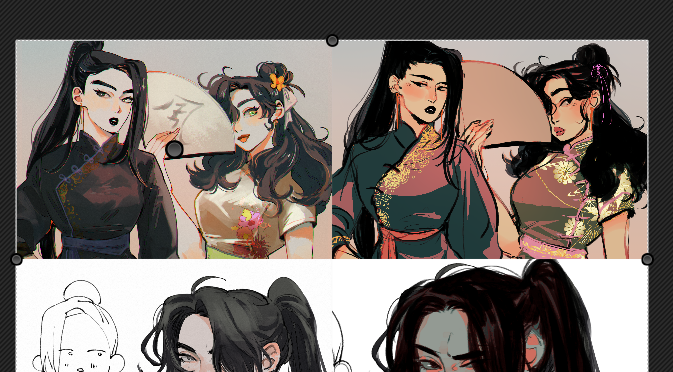 ok redraws be fun but omg it hurts to look at the old art eeeeww www w😂 