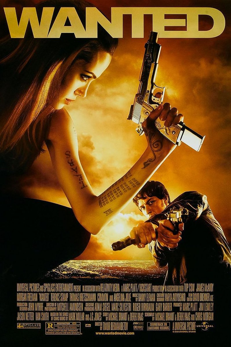 Wanted (2008) What do you rate this classic 00s Action film out of ten?