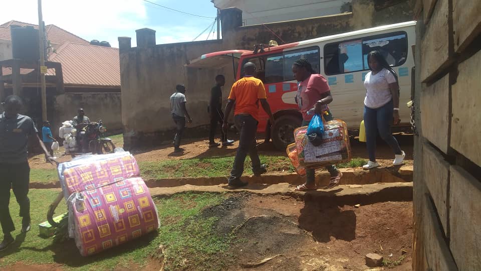 rotaract_kcu's tweet image. Happening now: Rotaractors of Kcu at the Mayambala orphanage home, donating items and sharing love with the children this Easter period. 
# create hope in the world ❤️🌍