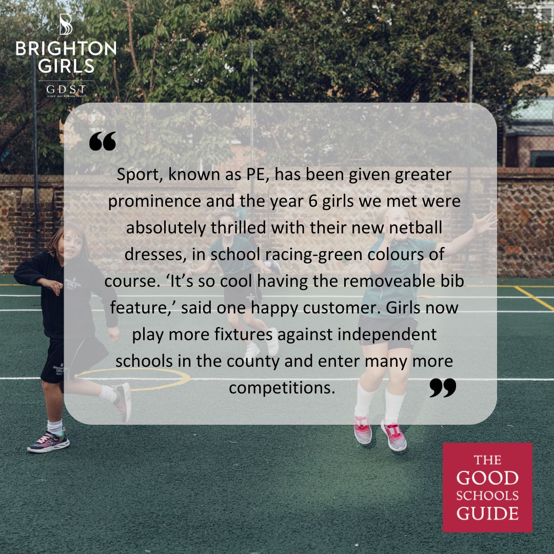 💚 School Colours! 🏐 The full reviews can be found at the links below 👇️ Senior: t.ly/biNtS Prep: t.ly/IToEY #BoldandKind #GDST #TeamSpirit #SchoolSports