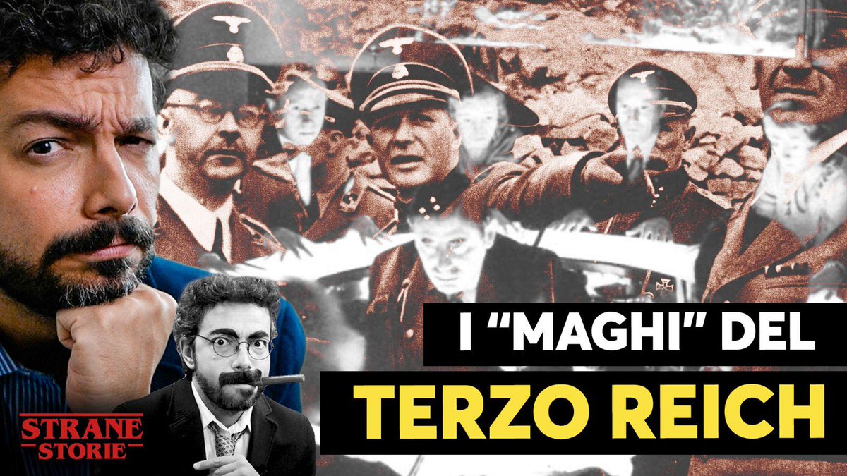 Che ruolo ebbero maghi, occultisti ed esoteristi nel Terzo Reich? Al di là delle esagerazioni, ci fu davvero una connessione: ma fino a che punto? Lo scopriamo oggi a 'Strane Storie': youtu.be/FaMYUPUnzZI