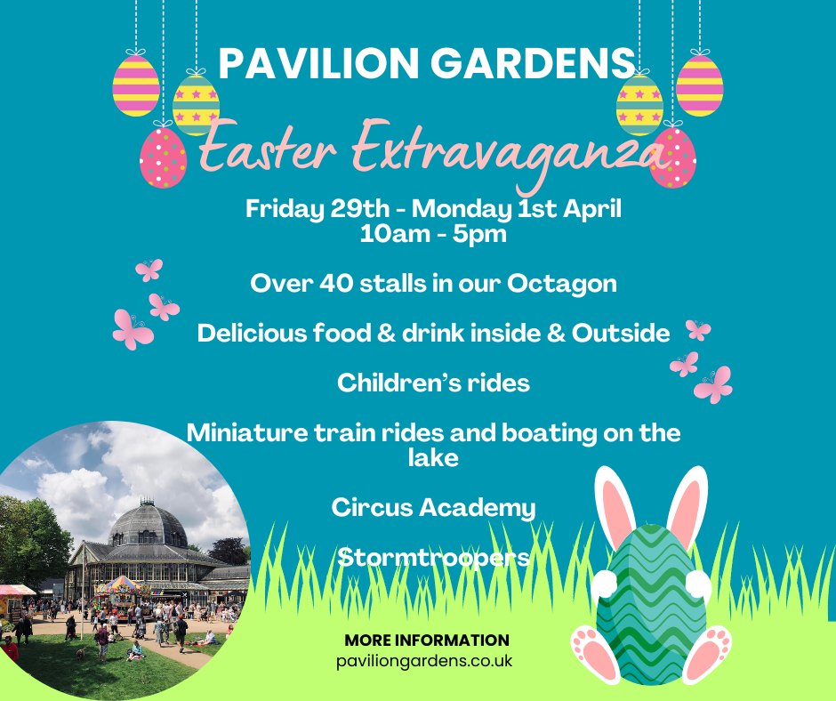 It’s set to be a fantastic weekend here with our Easter Extravaganza and 4 packed days of family fun with plenty to do both inside and outside

#Buxton #Derbyshire