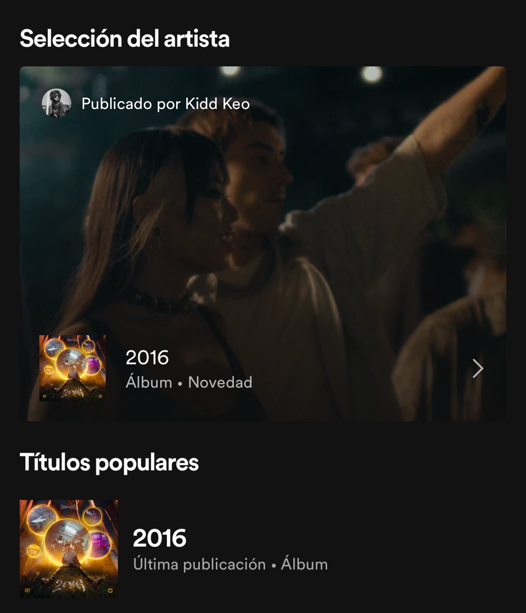 2016 🔙 // OFCIAL ALBUM COVER

Tras varios meses trabajando en silencio sale a la luz el proyecto más importante de mi carrera como diseñador. 

Agradecer a <a href="/KiddKeo95Flames/">Kidd Keo</a> y a su equipo de trabajo por darme esta grandísima oportunidad y confiar en mi.

Espero que os guste. 🫶❤️