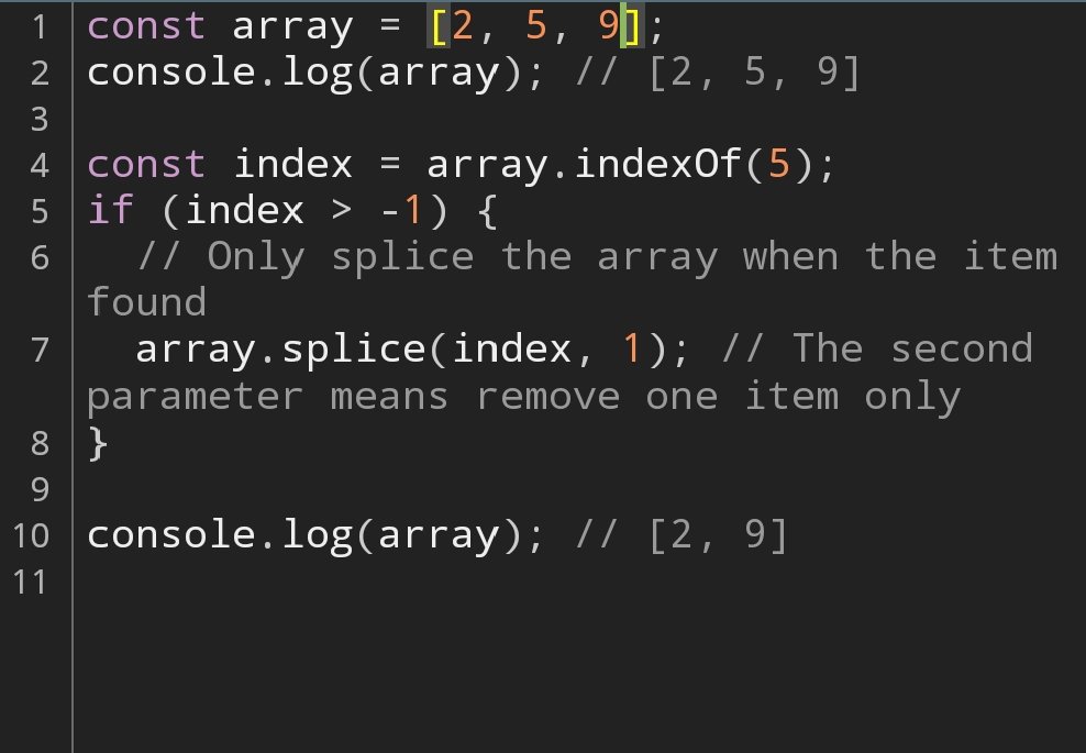 nnagesswarrao95's tweet image. #javascript #javascriptArrays #deleteelementArray