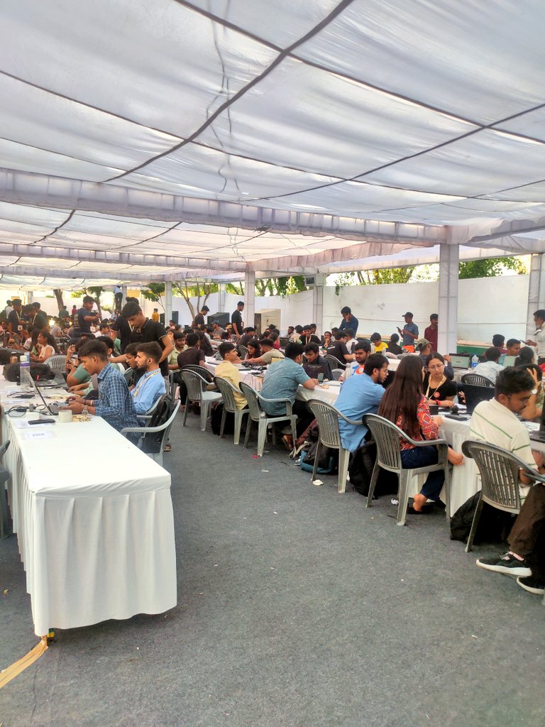 GauravjainTweet's tweet image. Excited to join the @HackIT_Sapiens long Hackathon hosted by Poornima University, Jaipur! Three days of innovation, collaboration &amp;amp; tech prowess await. Can&apos;t wait to dive into the creative chaos. @orkesio @DoraHacks @HackQuest_ @LightningAI #His2k24 #HackItSapiens #hackathon