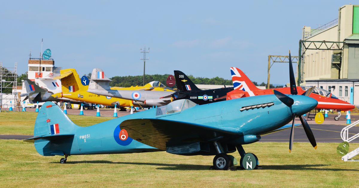 🥕The Easter bunny's visited Cosford early... 🐣Find the eggs and unscramble the #TakeFlightFriday clues hidden in the image below👇 #Cosford24