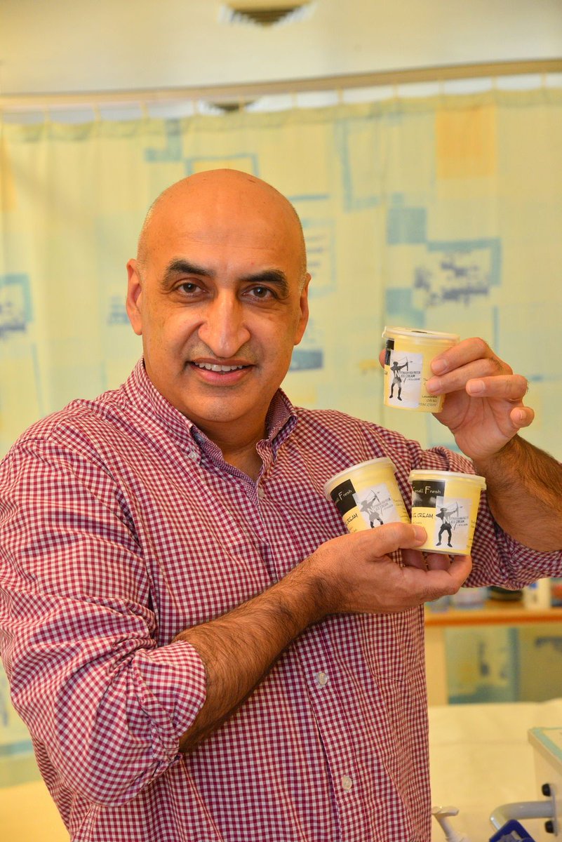 Researchers @nottmhospitals working to improve nutrition among older patients are celebrating 2 prestigious wins for their protein-enhanced ice cream Nottingham Ice Cream (N-ICE Cream™) @ProfSahota @bawardsuk buff.ly/3PF75pc