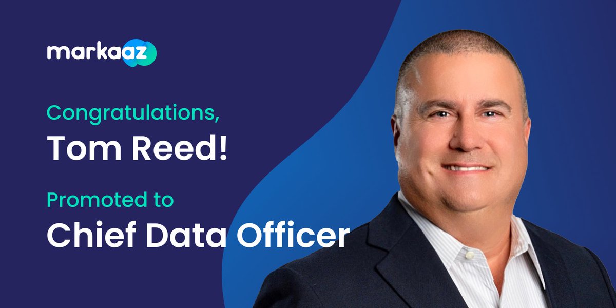 🎉 We're pleased to announce the promotion of Tom Reed to the position of Chief Data Officer. Tom, alongside Strategic Advisor David Clarke, will spearhead our data strategy initiatives, driving innovation and data team development as we further evolve our solutions.