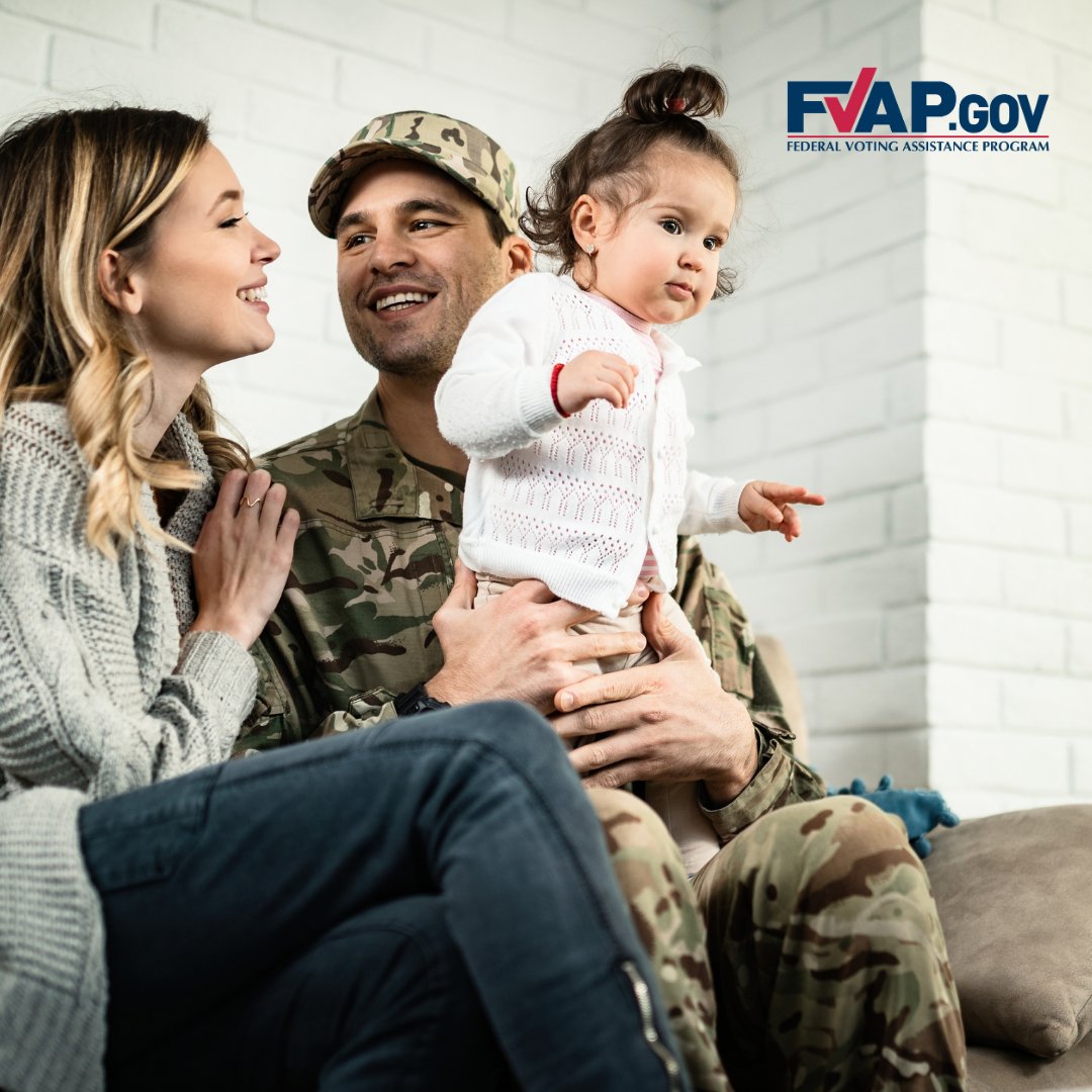 Wondering if you are eligible under UOCAVA? 🌏🗳️ Whether you're serving abroad or living overseas, if you're a service member, eligible family, or an overseas citizen, you can still participate in elections! Visit FVAP.gov to register and request your ballot today!