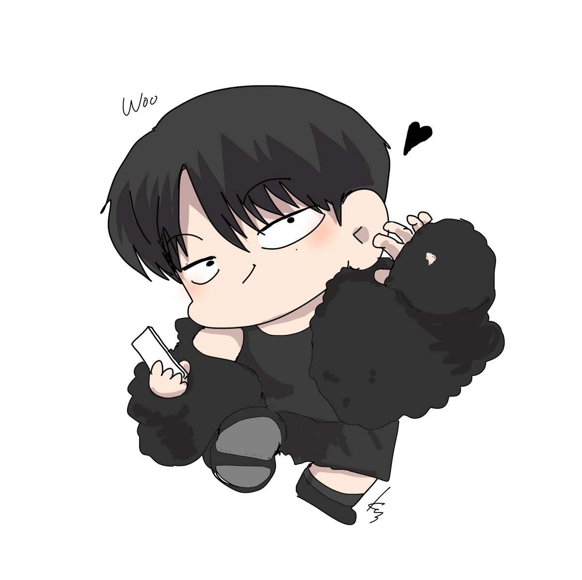 kuu3char's tweet photo. 🖤 https://t.co/mk5QyLnQJ9