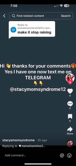 I am NOT on telegram-these are always a scam! A new account or 2 pop up everyday on TT.  They come on<a href="/tag/hellomay"class="tags"><span>#hellomay</span></a><a href="/tag/bucketlistadventures"class="tags"><span>#bucketlistadventures</span></a>