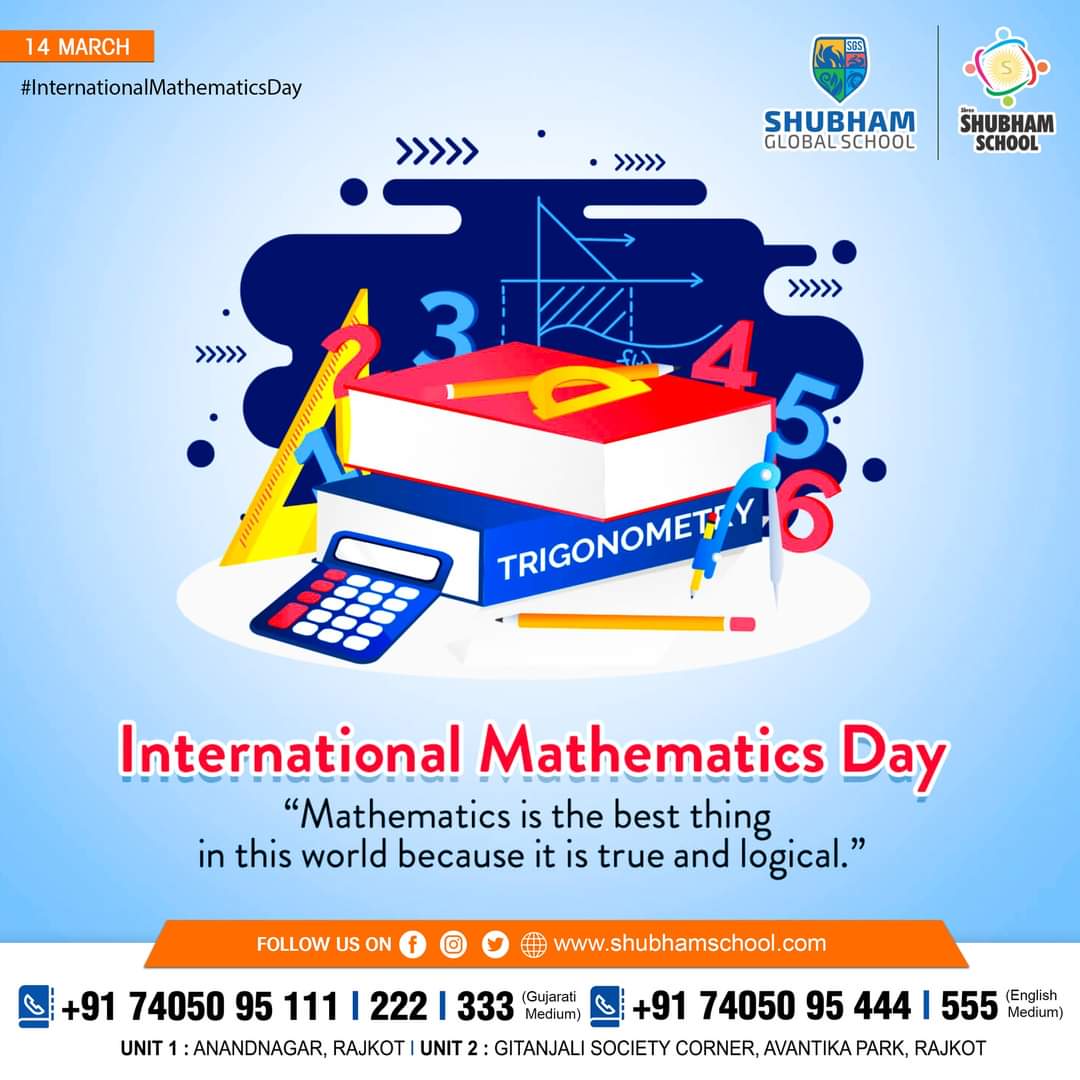 𝗜𝗻𝘁𝗲𝗿𝗻𝗮𝘁𝗶𝗼𝗻𝗮𝗹 𝗠𝗮𝘁𝗵𝗲𝗺𝗮𝘁𝗶𝗰𝘀 𝗗𝗮𝘆 !! 📐

'Mathematic
#InternationalMathamaticsday #mathematics #mathematician #mathproblems #mathematicsday #suprememathematics #mathskills #facts #mathstudents #mathematicsteacher #mathematicsmemes