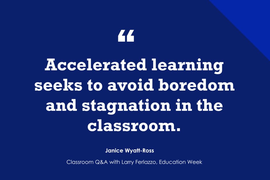 Here's What Accelerated Learning Really Looks Like (Opinion) edweek.org/teaching-learn…