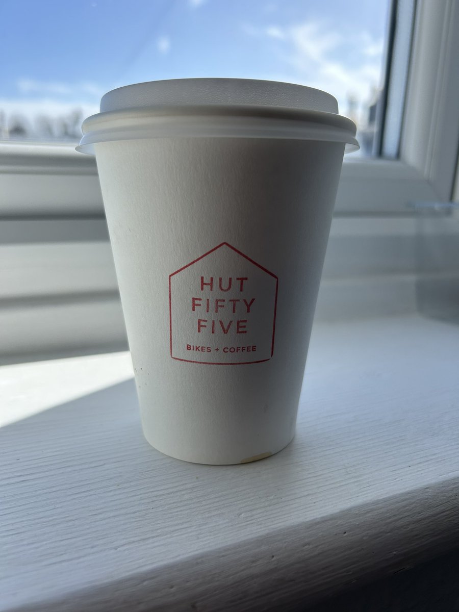 It is officially SPRING! Hut 55 is back! 🙌 ☕️
