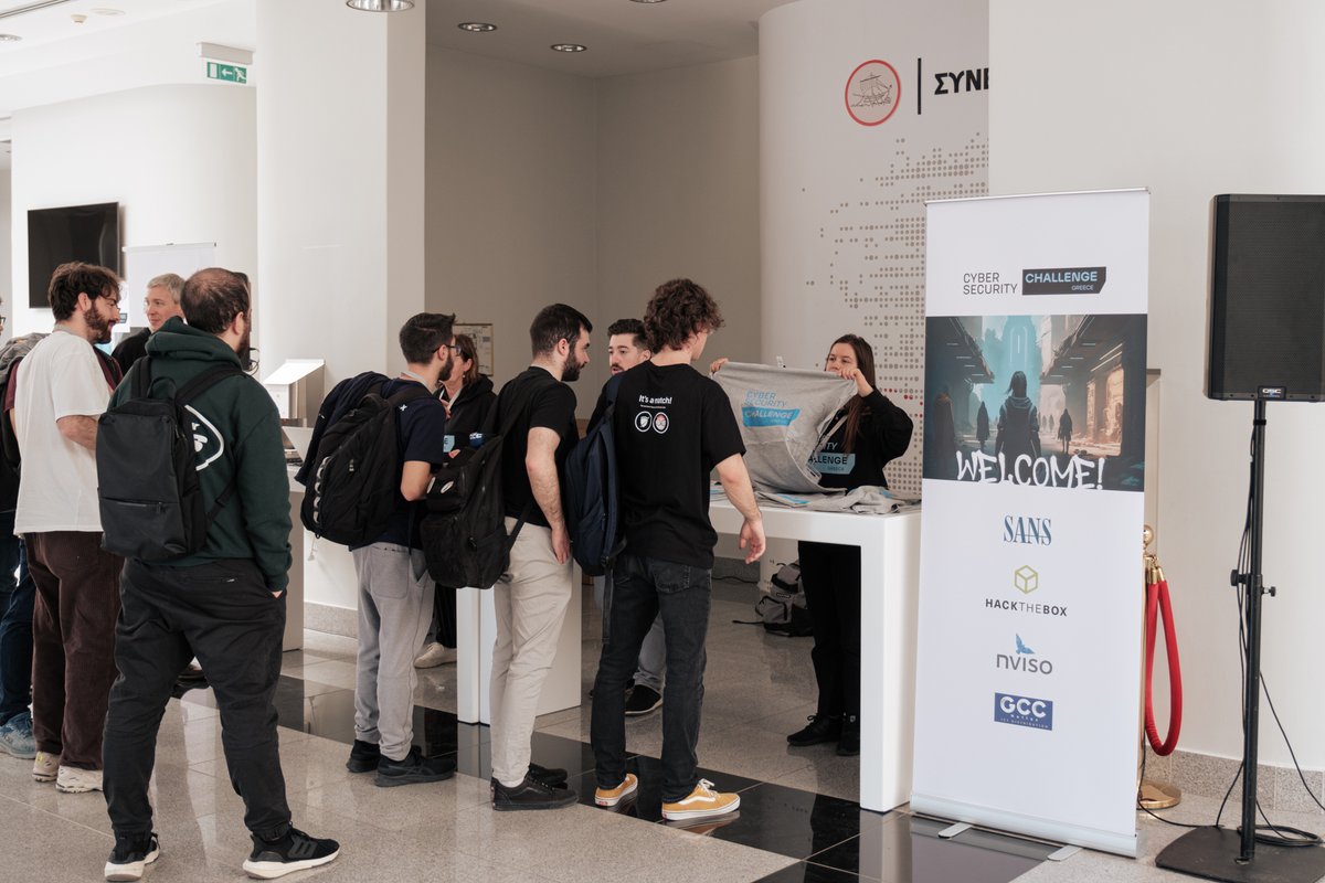 CSCGreece's tweet image. The first Cybersecurity Challenge Greece is underway! 

🔥 Over 100 brilliant minds from #Athens, #Patras, and #Thessaloniki have embarked on this thrilling journey to test their skills, sharpen their expertise, and dive deep into the fascinating world of cybersecurity!