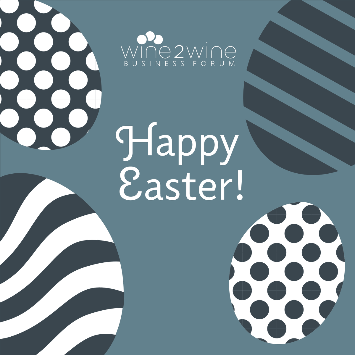 Happy Easter to all friends, partners and followers of #wine2wine Business Forum! 🐣 Together, let's continue to celebrate the passion for wine and build bridges in the world of business! 🍇🥂 #Pasqua2024 #cheerstosuccess #wine2wine2024 #wine2wine