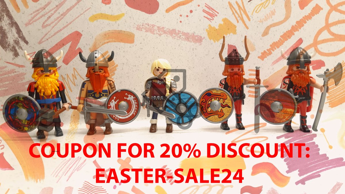 Easter Sale!!
ebay.de/str/jmakdepika…
#playmobil #playmobilforsale #customplaymobil #playmobilfigure #jmakdepika