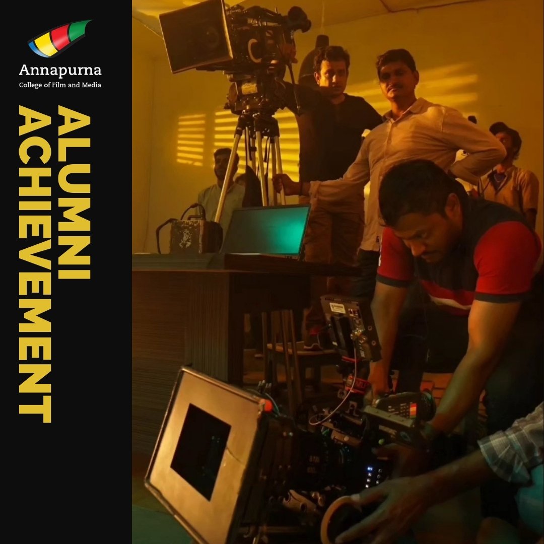 Annapurna Alumni in Cinematography: Lighting Up 'Save The Tigers'! Absolutely thrilled to celebrate the incredible achievements of our talented alumni, Ajay Reddy Thooti (MA Film and Media, Class of 2021, B Camera Operator) and Gowraram Vinay Goud (BA Film and Media, Class of…