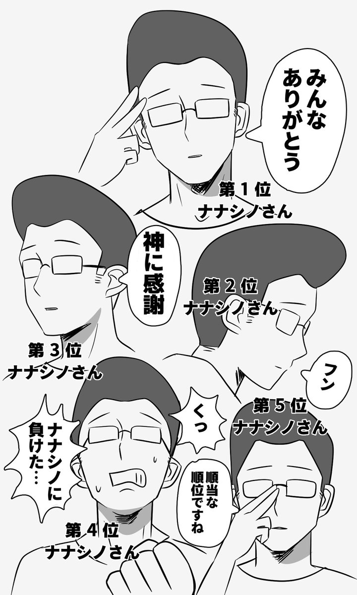 草村の好きなリスナーランキング 